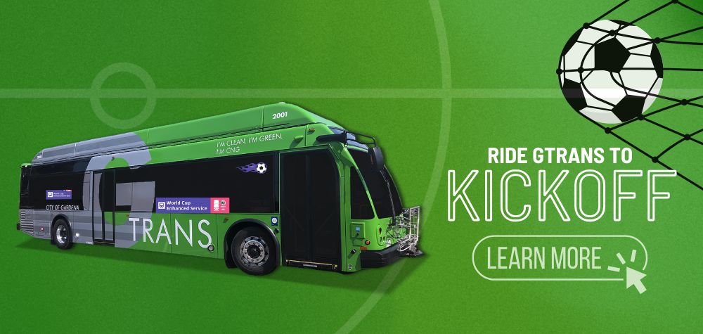 Ride GTrans to Kickoff